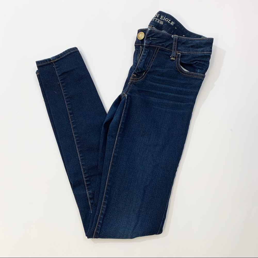 American Eagle Super Stretch Skinny Jeggings 0 long
